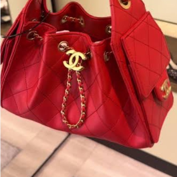 CHANEL Handbags - CHANEL orange 25 mini NWt